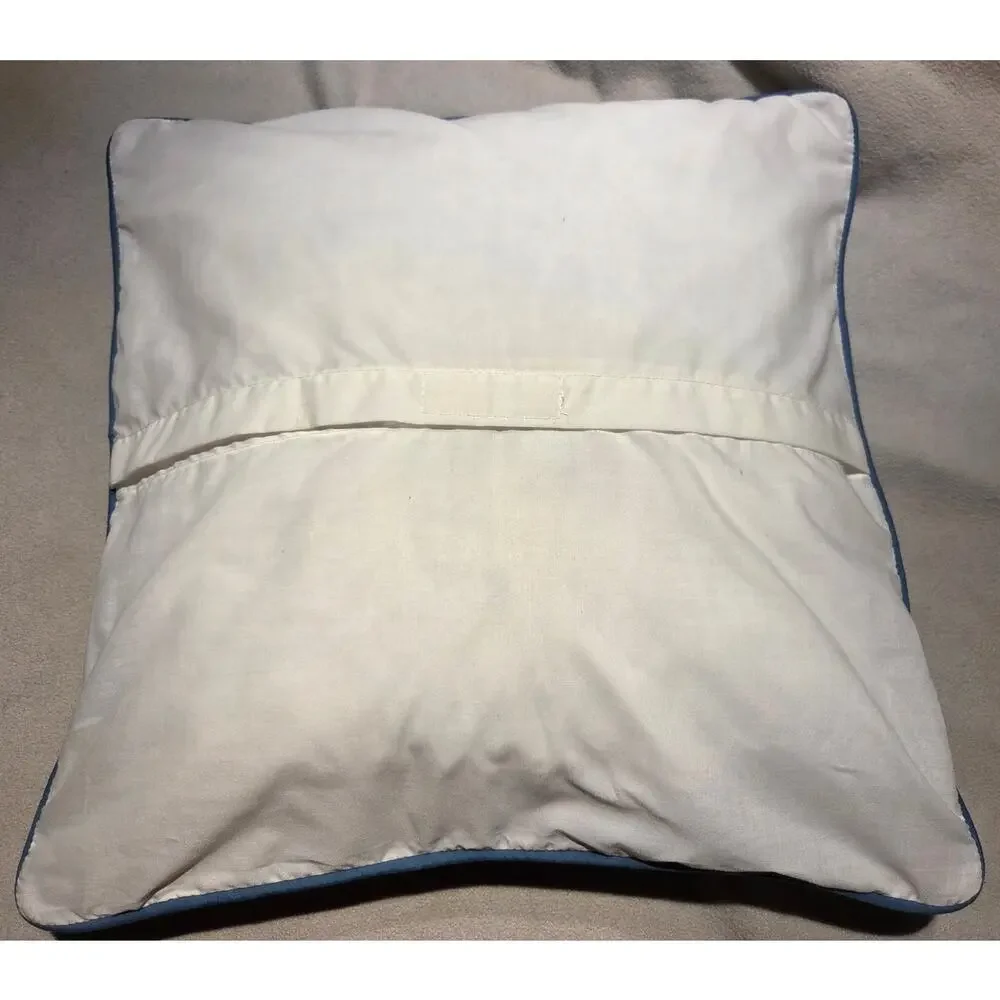 Patchwork Quilt Handmade Accent Throw Couch PILLOW Cottage Core